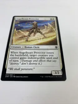 MTG Magic the Gathering Angelheart Protector (3/457) Zendikar Rising - Image 2
