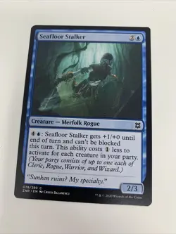 MTG Magic the Gathering Seafloor Stalker (78/493) Zendikar Rising LP - Image 1