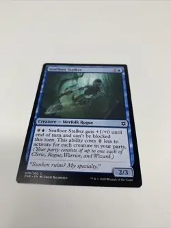 MTG Magic the Gathering Seafloor Stalker (78/493) Zendikar Rising LP - Image 2