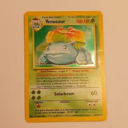 Pokemon Company Venusaur Base Set Holo Rare #15/102 1999 - Image 3