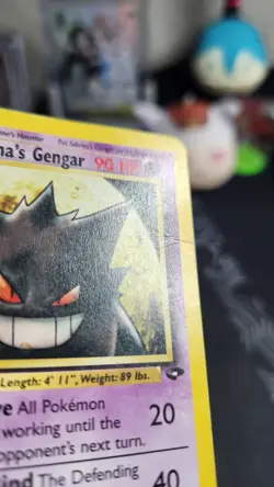Pokemon TCG Sabrina's Gengar Gym Challenge 29/132 Non-Holo Rare Heavily Played - Image 2