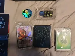 Pokemon Phantasmal Flames ETB Sleeves, Guide, Coin, Dice, Box, Promo - NO PACKS - Image 3