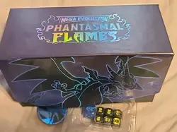Pokemon Phantasmal Flames ETB Sleeves, Guide, Coin, Dice, Box, Promo - NO PACKS - Image 5