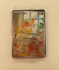 SEALED Fennekin 080 | Pokemon Center Stamped | Chaos Rising Promo | English TCG - Image 1