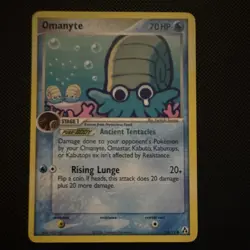 Pokemon TCG Legend Maker Omanyte 60/92 Regular Common 2006 - Image 1