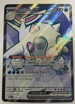 Cetitan ex Destined Rivals 210/182 Pokemon TCG - Image 1