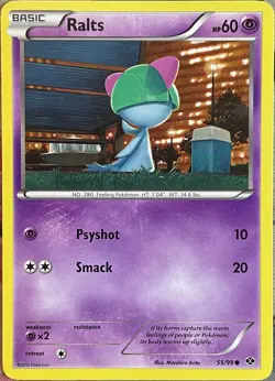 Ralts - 55/99 - Next Destinies Pokemon 2012 - Image 1