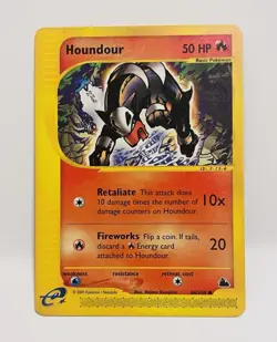 Houndour 66/144 Skyridge Regular Common Eng 2003 50 HP Hajime Kusajima - Image 1