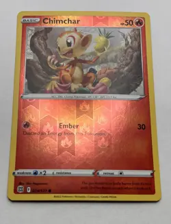 Chimchar Reverse Holo | NM/M | SWSH Brilliant Stars 024/172 | Pokemon - Image 1