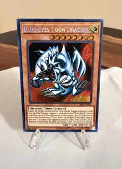 Blue Eyes Toon Dragon SRL-EN000 Spell Ruler - 25th Anniversary Edition - Image 1