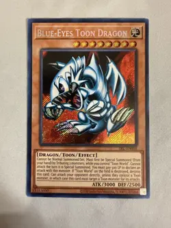 Blue Eyes Toon Dragon SRL-EN000 Spell Ruler - 25th Anniversary Edition - Image 4