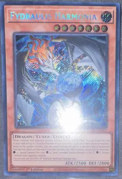 Konami Yu-Gi-Oh! Fydraulis Harmonia Duelist Nexus Secret Rare Foil 1st Edition - Image 1