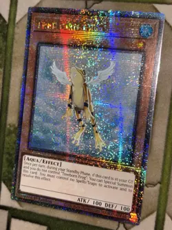 YuGiOh TREEBORN FROG Quarter Century Secret Rare RA03-EN161 - Image 1