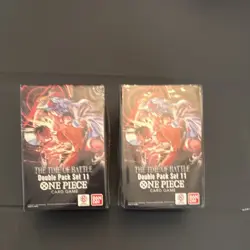 One Piece Card Game Time of Battle Double Pack Set 11 OP-16 English x2 - Image 1