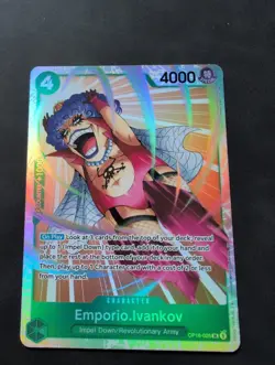 Emporio.Ivankov OP16-026 SR The Time of Battle Foil English One Piece TCG - Image 1