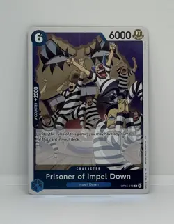 Prisoner of Impel Down - OP16-042 One Piece Rare - The Time of Battle - Image 1