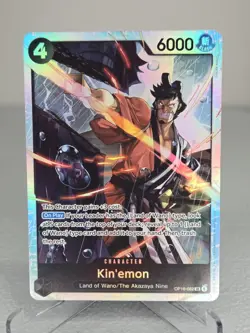 One Piece English - Kin'emon - OP16-082 - SR - NM - Image 1