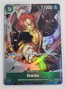 Shanks Alt Art ST16-004 PRB-02 The Best Vol.2 One Piece TCG English - Image 1