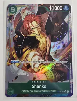 Shanks Alt Art ST16-004 PRB-02 The Best Vol.2 One Piece TCG English - Image 2