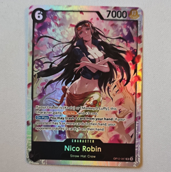 Bandai Nico Robin OP12-087 SR Character 7000 Power Cost 6 English - Image 1