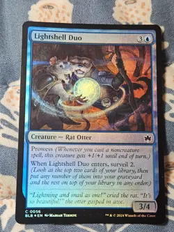 Lightshell Duo FOIL BLB Bloomburrow MTG Magic - Image 1