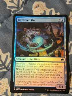 Lightshell Duo FOIL BLB Bloomburrow MTG Magic - Image 2