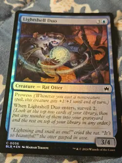 Lightshell Duo FOIL BLB Bloomburrow MTG Magic - Image 3