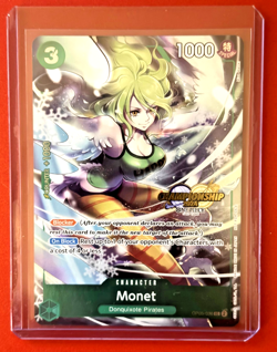 Monet OP05-036 UC FOIL CS 2024 Event Pack One Piece Championship stamped - Image 1