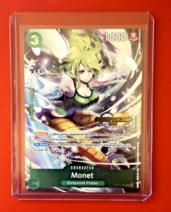 Monet OP05-036 UC FOIL CS 2024 Event Pack One Piece Championship stamped - Image 2