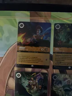 Disney Lorcana Wilds Unknown Complete Epic Foil Set 205-222 - Image 2