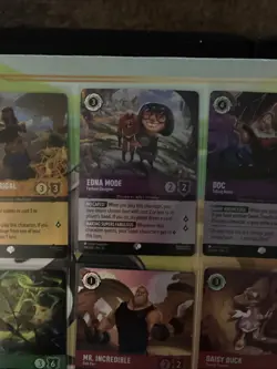 Disney Lorcana Wilds Unknown Complete Epic Foil Set 205-222 - Image 5