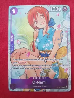 O-Nami (Illustration Box Vol.1) OP05-062 One Piece Promotion Cards Foil - Image 1
