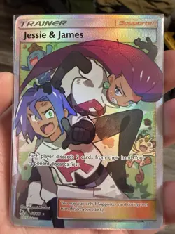 Jessie & James Hidden Fates Holo Full Art Ultra Rare Card 68/68 - Image 1
