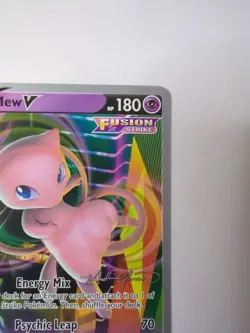 Mew V 113/264 World Championships 2022 Deck Promo Card NM - Image 2