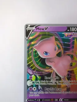 Mew V 113/264 World Championships 2022 Deck Promo Card NM - Image 3