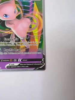 Mew V 113/264 World Championships 2022 Deck Promo Card NM - Image 5