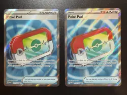 2X Poke Pad Perfect Order Full Art Trainer Card Pokemon TCG Near Mint NM - Image 1