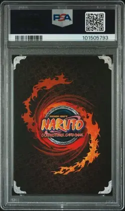 PSA 9 2010 Naruto Card CCG S18 Fangs of the Snake Kakashi Hatake Anbu Days #906 - Image 2