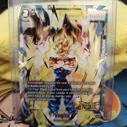 Dragon Ball Super Fusion World Card Game Vegito FS09-16 SR Alternate Art - Image 1