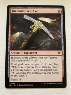 Diamond Pick-Axe The Lost Caverns of Ixalan #143 Regular Magic mtg - Image 1