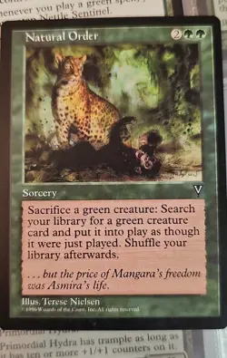 Natural Order Visions Regular Magic the Gathering MTG - Image 1