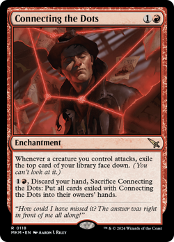 x1 Connecting the Dots MKM MTG 118 RARE M/NM 1x - Image 1