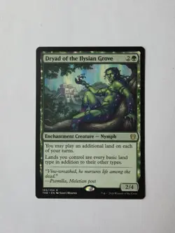 Wizards of the Coast MTG Dryad of the Ilysian Grove THB Rare 169 Green 2/4 - Image 1