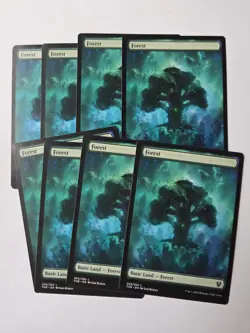 Wizards of the Coast MTG The Brothers' War Forest 254/254 Basic Land EN - Image 1