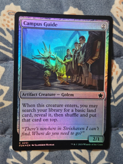 Campus Guide FOIL FDN Foundations 251 MTG Magic - Image 1