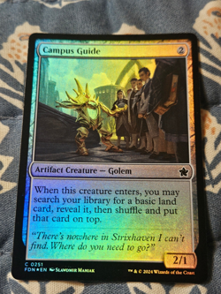 Campus Guide FOIL FDN Foundations 251 MTG Magic - Image 3