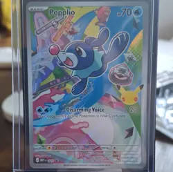 The Pokemon Company Pokemon TCG Popplio 045 Me Promo Holo ENG 2026 70HP - Image 1