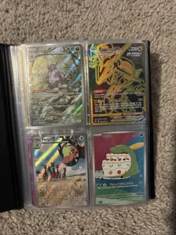 Modern Pokemon Card Binder Collection 75 Cards - Image 1