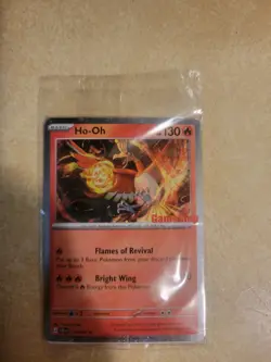 Pokemon TCG Chaos Rising Ho-Oh 010/086 Holo GameStop Stamped Promo NM English - Image 1