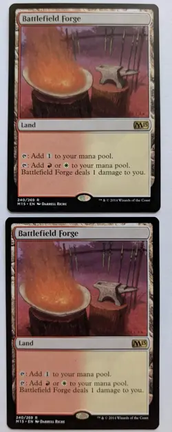 Battlefield Forge x1 Core Set 2015 M15 Magic the Gathering MTG LP/NM - Image 4